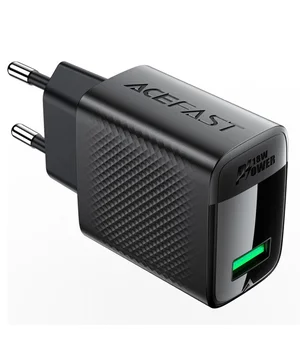 СЗУ Acefast A90 QC3.0 18W (1USB-A) Black