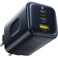 СЗУ Baseus PicoGo AE11 Fast Charger 100W (1USB-A/2C) (E01214) Cosmic Black