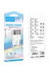 СЗУ Hoco C125A Transparent PD20W (1USB-C) Transparent black
