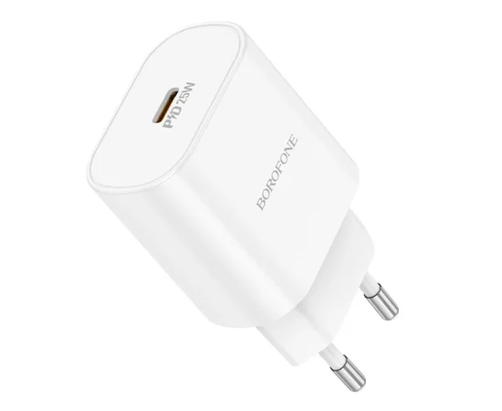 СЗУ Borofone BA82A Platinum PD25W (1USB-C) White
