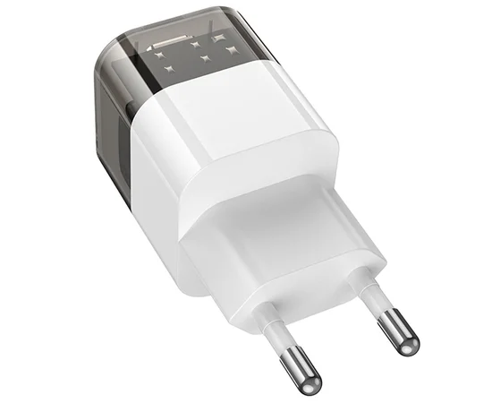 СЗУ Hoco C125A Transparent PD20W (1USB-C) Transparent black