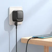 СЗУ Borofone BAS23A Lucky PD30W (1C2A) + Type-C to Type-C Black