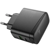 СЗУ Hoco CS63A Bright PD65W (1USB-A/1C) Black