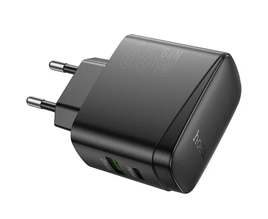 СЗУ Hoco CS63A Bright PD65W (1USB-A/1C) Black