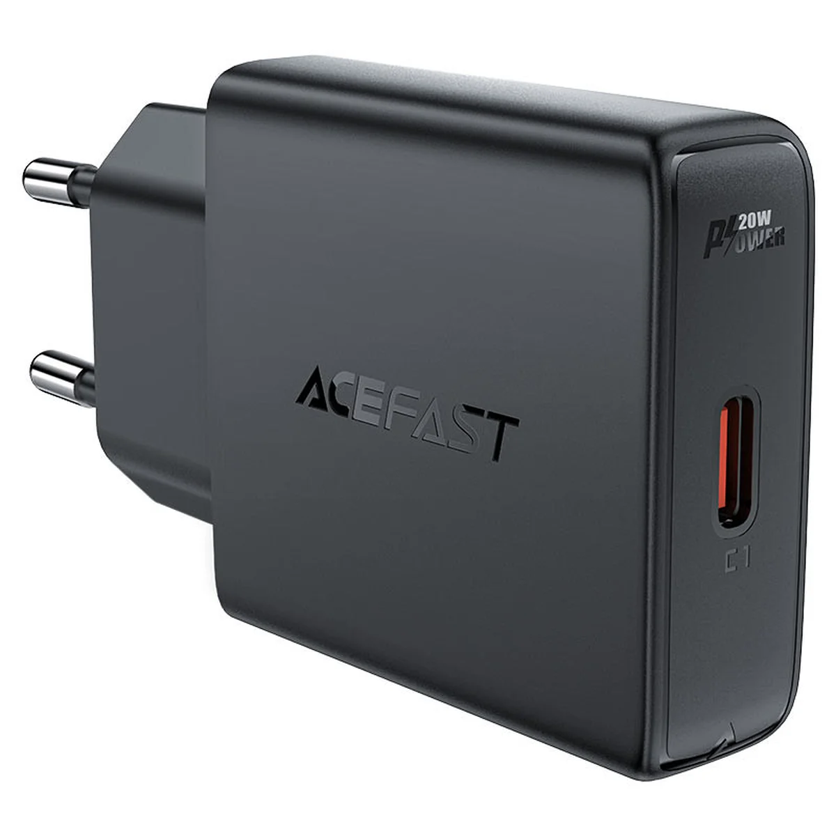 СЗУ Acefast A65 PD20W GaN (USB-C) Black