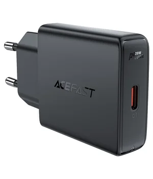 СЗУ Acefast A65 PD20W GaN (USB-C) Black