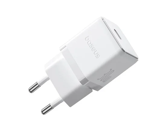 СЗУ Baseus Palm Fast Charger 30W (1USB-C) + кабель Type-C to Type-C (P10111605113-01) Moon White