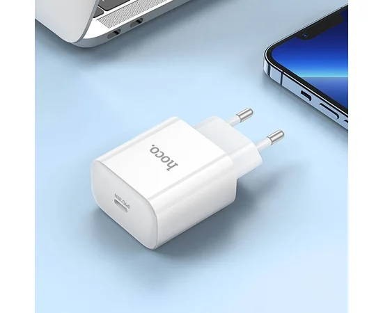СЗУ Hoco C76A Pro Majestic PD30W (1C) White