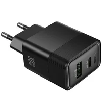 СЗУ Hoco CS112A Lounge PD30W+QC3.0 (1USB-A/1C) Black