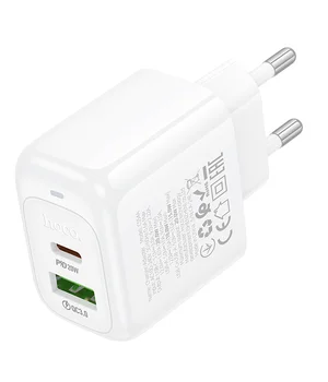 СЗУ Hoco CS54A Surplus PD20W+QC3.0 (1USB-A/1C) White