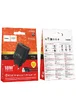 СЗУ Hoco CS92A Leader 18W+QC3.0 (1USB-A) + кабель USB to Type-C Black