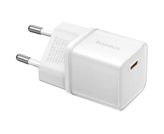 СЗУ Baseus GaN5S OS 1C 30W (P10162504) Moon White