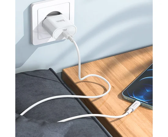 СЗУ Hoco C94A Metro PD20W (1C) White