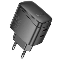 СЗУ Hoco CS62A Bright PD45W (2USB-C) Black