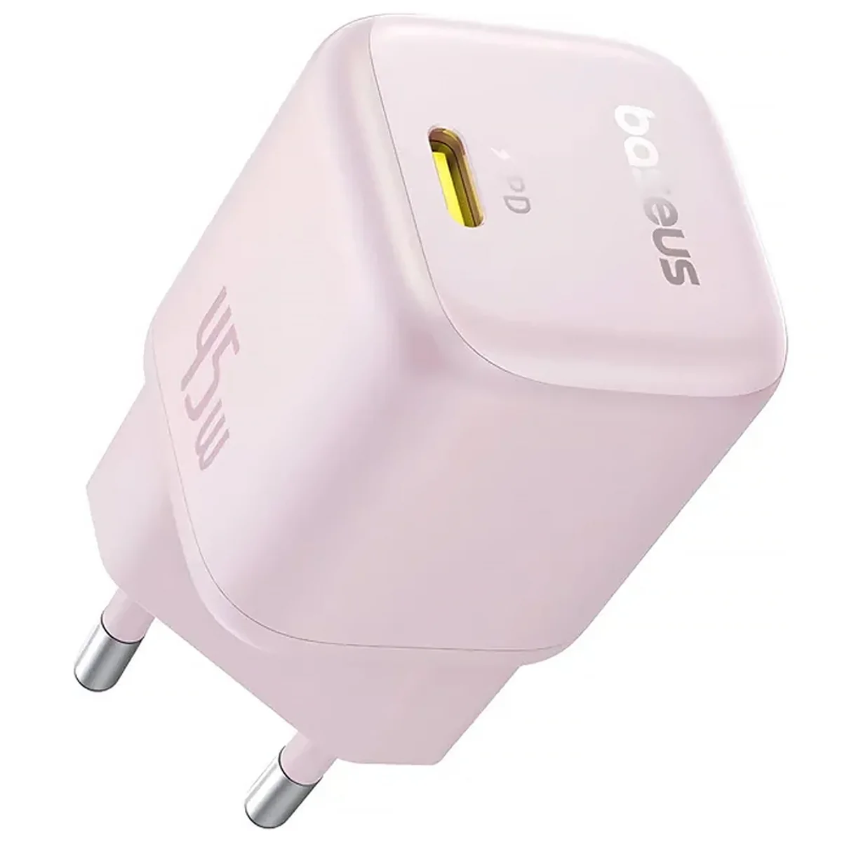 СЗУ Baseus PicoGo GaN Fast Charger 45W (1USB-C) (P10176800) Baby Pink