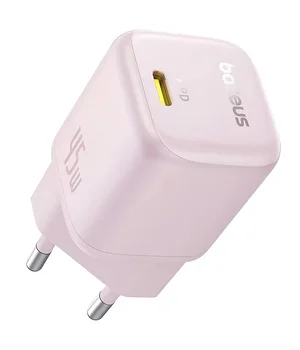 СЗУ Baseus PicoGo GaN Fast Charger 45W (1USB-C) (P10176800) Baby Pink