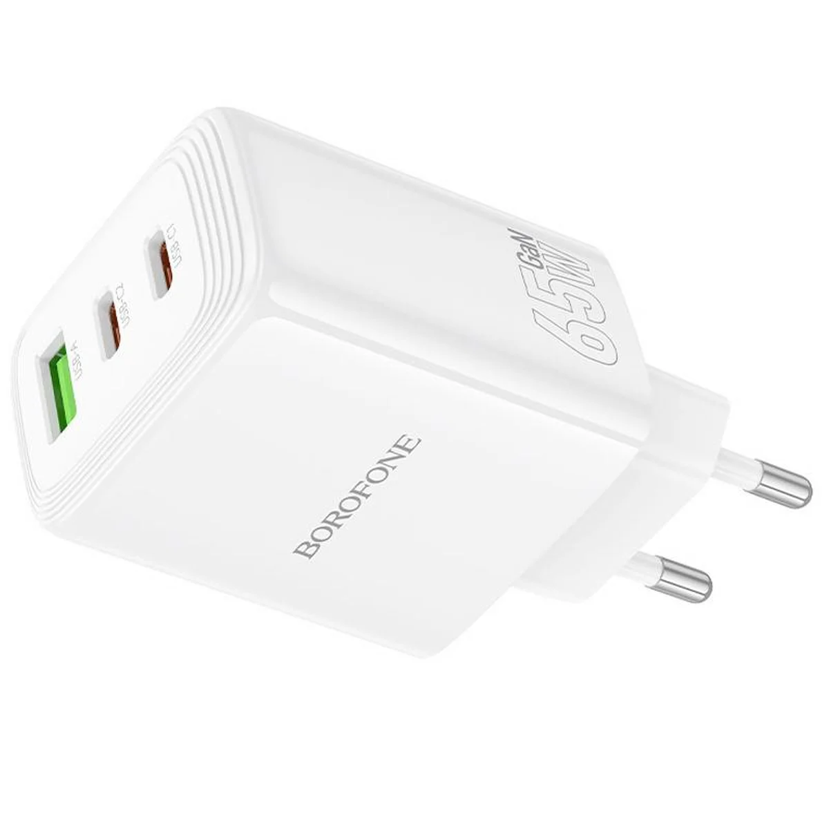 СЗУ Borofone BN32 Cargador PD65W (1USB-A/2C) White