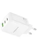 СЗУ Borofone BN32 Cargador PD65W (1USB-A/2C) White