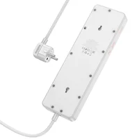 Удлинитель Hoco AC14A Rico PD30W (3USB-A/1C/5xSocket) (1.5m) White