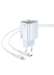 СЗУ Hoco N47 Glorious PD30W (1USB-C) + кабель Type-C to Lightning Blue