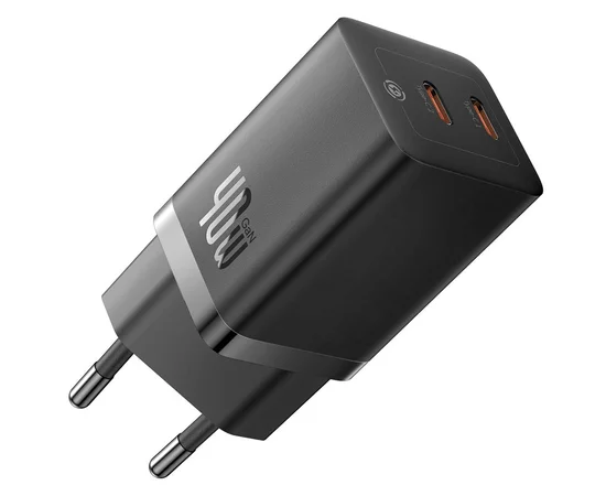 СЗУ Baseus GaN5 Pro OS + Type-C to Type-C 40W (CCGP18010) Black