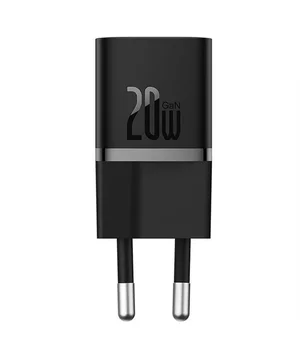 СЗУ Baseus GaN5 Fast Charger (mini) 1C 20W (CCGN05010) Black СЗУ Baseus GaN5 Fast Charger (mini) 1C 20W (CCGN05010) Black