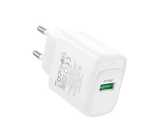 СЗУ Hoco C140A Smart QC3.0 (1USB/3A) White