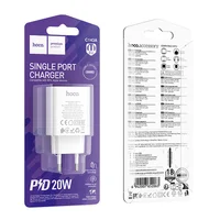 СЗУ Hoco C143A Benefit PD20W (1USB-C) White
