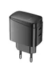 СЗУ Hoco CS62A Bright PD45W (2USB-C) Black