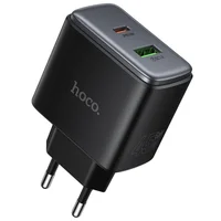 СЗУ Hoco C158A Upgrade PD45W (1USB-A/1C) Black