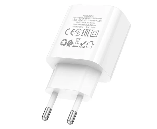 СЗУ Borofone BA81A PD20W (1USB-C) White