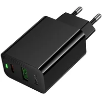 СЗУ Hoco CS95A Leader PD30W+QC3.0 (1USB-A/1C) Black