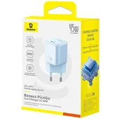 СЗУ Baseus PicoGo GaN Fast Charger 45W (1USB-C) (P10176800) Galaxy Blue