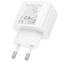 СЗУ Hoco CS54A Surplus PD20W+QC3.0 (1USB-A/1C) White