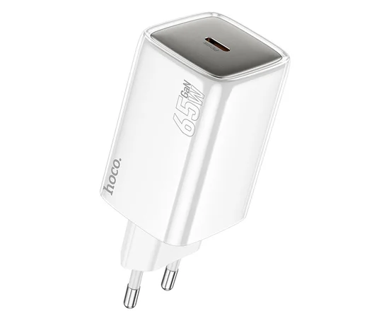 СЗУ Hoco N48 Glorious PD65W (1USB-C) White