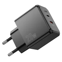 СЗУ Hoco CS16A Wish PD20W (1USB-C/1L) Black