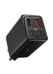 СЗУ Baseus GaN6 Pro OS 2C+2U 65W + Type-C to Type-C 100W (1m) (P10162701) Black