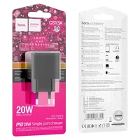 СЗУ HOCO CS13A Ocean PD20W (1USB-C) Black