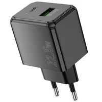 СЗУ Hoco CS17A Wish QC3.0 22.5W (1USB-A) Black