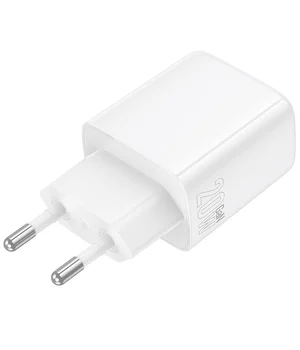 СЗУ Borofone BN27 Fuente PD20W+QC3.0 (1USB-A/1C) White