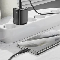 СЗУ Hoco N54 Monsoon PD45W (1USB-C) + Type-C to Type-C Black