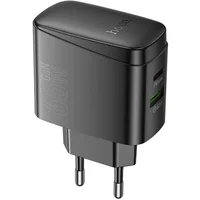 СЗУ Hoco CS63A Bright PD65W (1USB-A/1C) Black