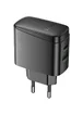 СЗУ Hoco CS63A Bright PD65W (1USB-A/1C) Black