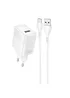 СЗУ Hoco CS111A Lounge PD22.5W (1USB-C) + кабель USB to Type-C White
