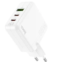 СЗУ Hoco C115A Header PD65W (2C1A) White