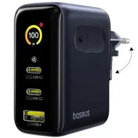 СЗУ Baseus PicoGo AE21 Fast Charger 100W (1USB-A/2C) + кабель Type-C to Type-C (E0121B) Cosmic Black
