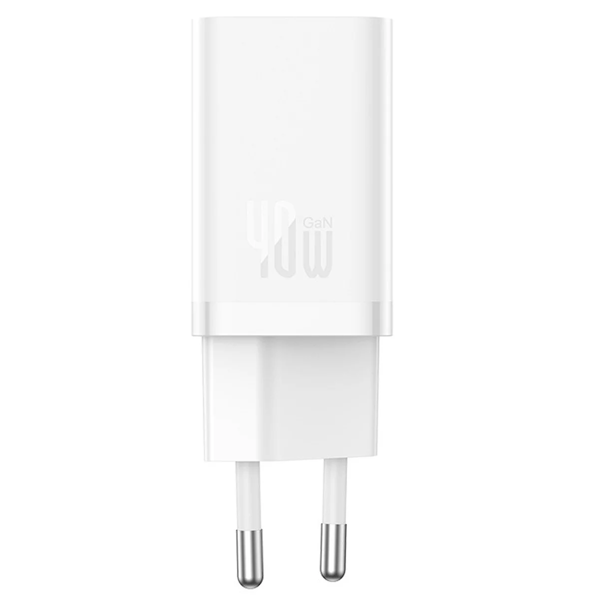 СЗУ Baseus GaN5 Pro OS + Type-C to Type-C 40W (CCGP18010) White
