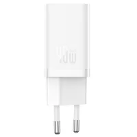 СЗУ Baseus GaN5 Pro OS + Type-C to Type-C 40W (CCGP18010) White