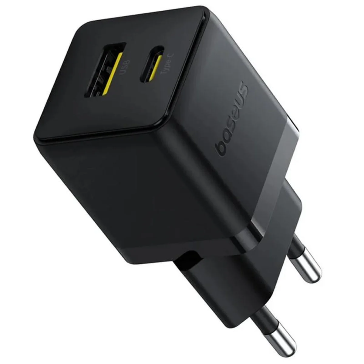СЗУ Baseus Palm Fast Charger 30W (1USB-A/1C) (P1011160A) Cluster Black