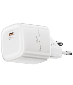 СЗУ WIWU G037 Jelly PD60W GaN (1USB-C) White